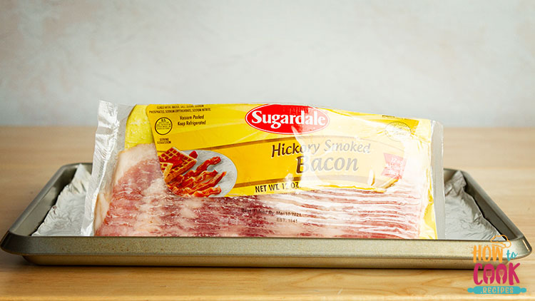 Bacon in the oven ingredients