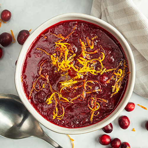 cranberry sauce recipe