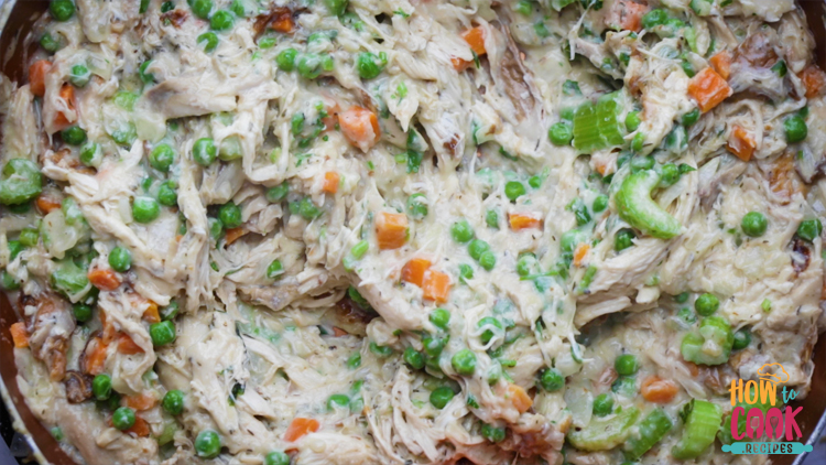 Easy chicken pot pie filling