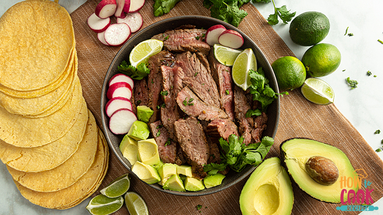 Homemade carne asada