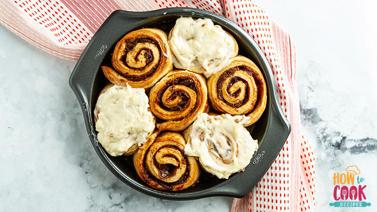 Homemade cinnamon roll recipe