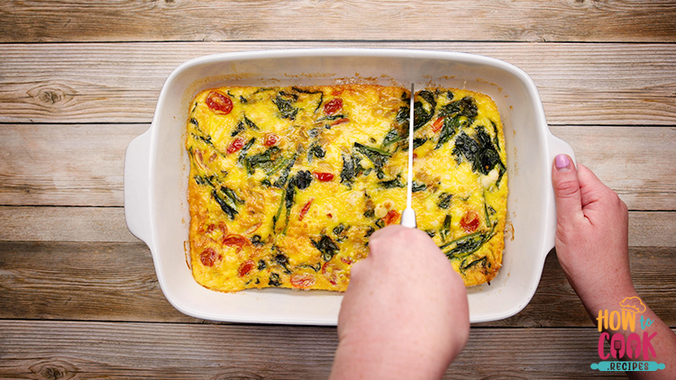 Homemade frittata recipe