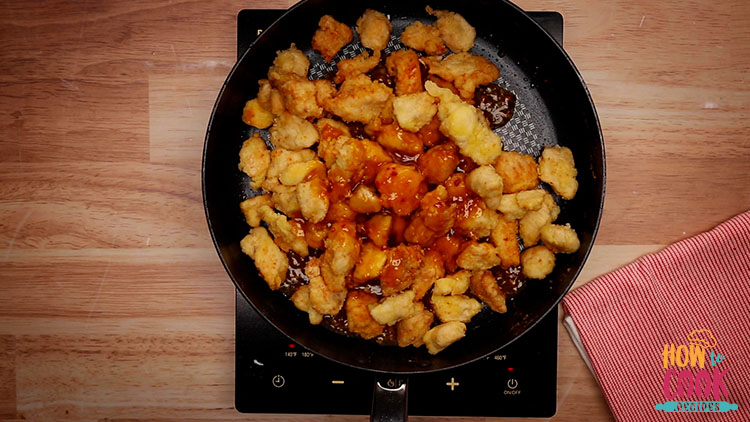 Homemade orange chicken recipe