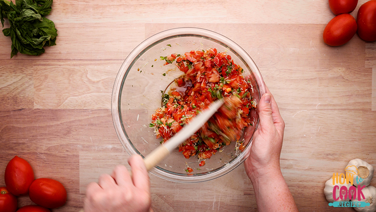 How do you make bruschetta from scratch