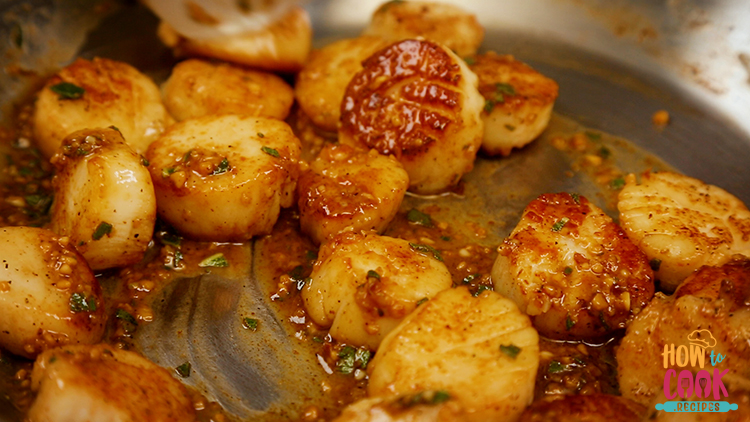 How do you make good seared scallops