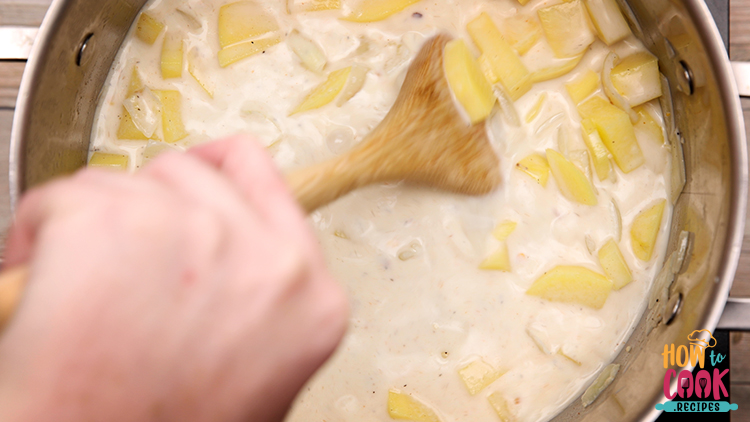 How do you make potato soup from scratch