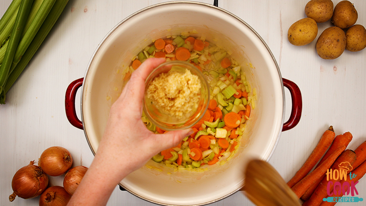 How do you make Vegetable soup from scratch