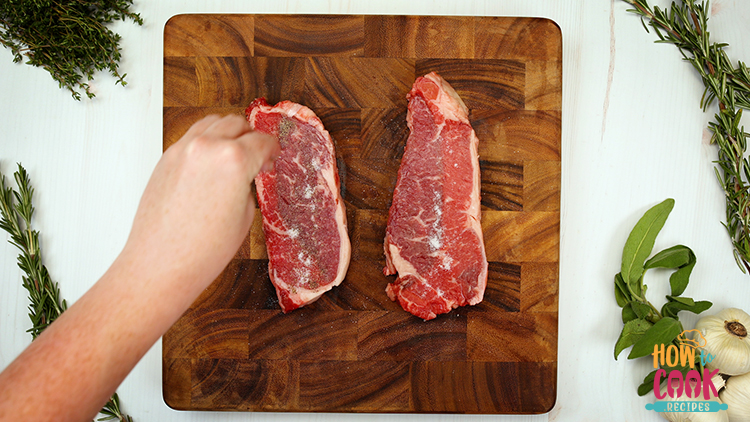 How to cook steak