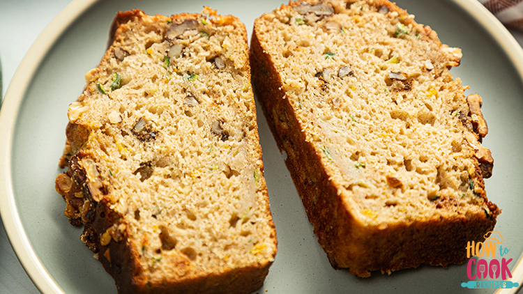 Moist homemade zucchini bread recipe