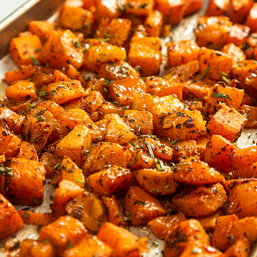 Roasted butternut squash recipe