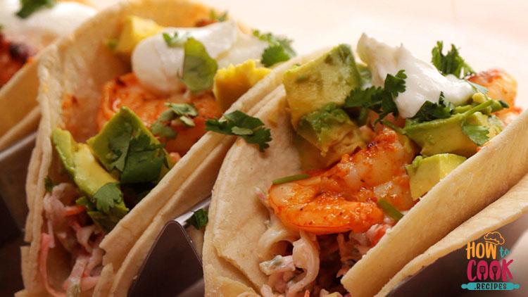 Simple shrimp taco recipe