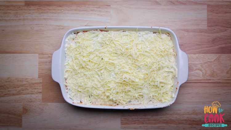 Traditional Italian lasagna