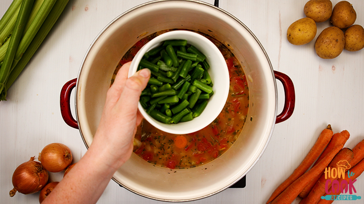 What can I add to Vegetable soup to make it taste better